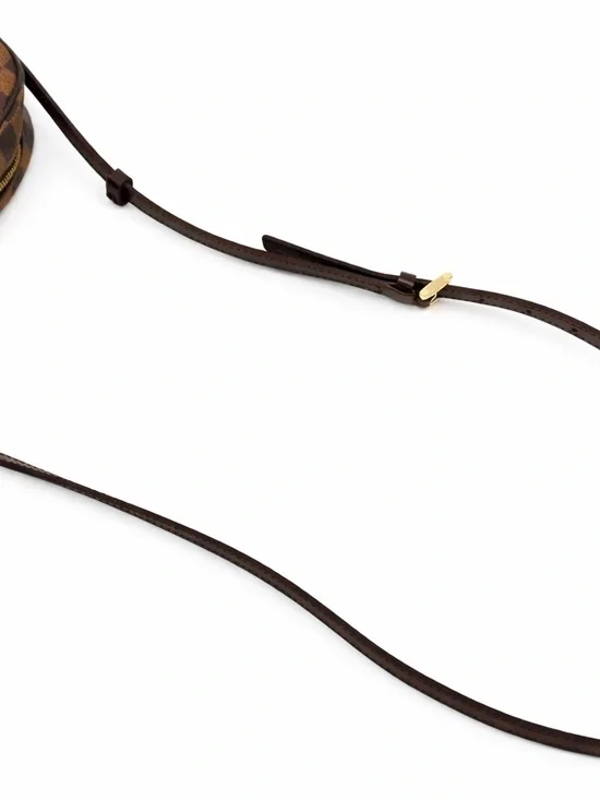 Louis Vuitton Ipanema PM shoulder bag featuring the iconic Damier Ebene canvas. - Picture 4 of 10